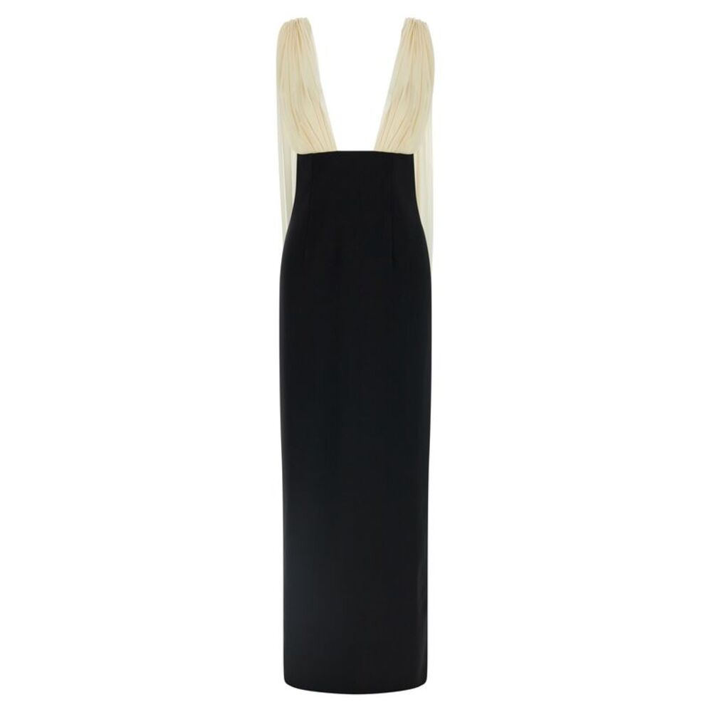 Armarium Bicolor Virgin Wool Long Women's Dress